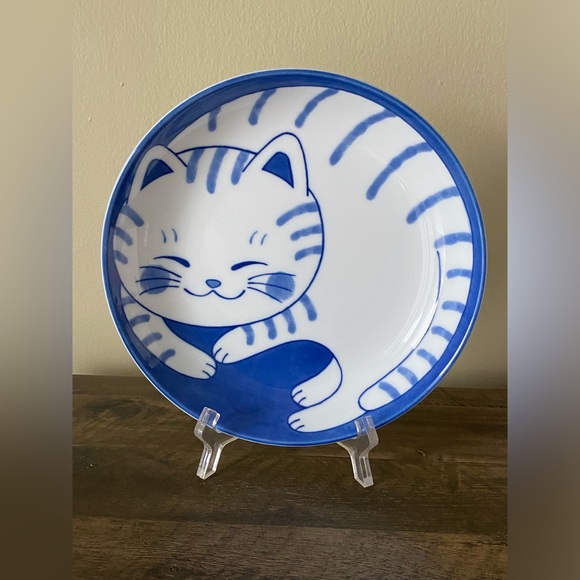 Japanese cat plates - Picture 1 of 9